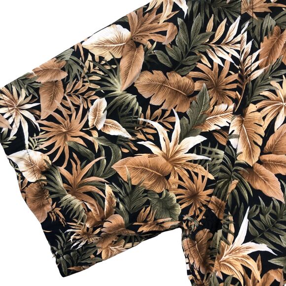 Vintage Pierre Cardin Exotic Plant Shirt, Men’s Casual Button Up, Island SZ XL - Picture 4 of 7